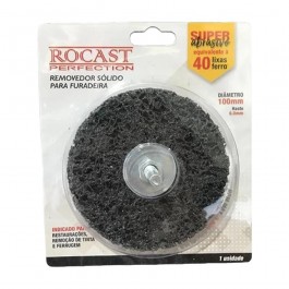 Disco Removedor Furadeira 100mm haste 6mm Rocast 433,0001