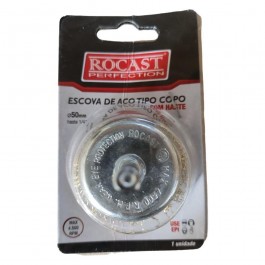 Escova Furadeira Aço Mini Copo 50mm Rocast 319,0012