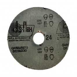 Disco lixa Mármore/granito 115x22,2mm 4.1/2x7/8 Grão 024 Dis-flex