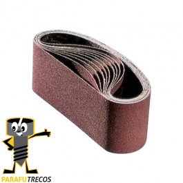Lixa de cinta para uso geral 75 x 610 mm Grão 100