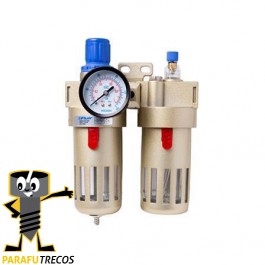 Filtro Regulador e lubrificador 1/2" BEFC4000N