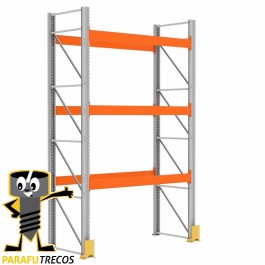 Porta Pallet Inicial Amapa 2000kg 2mt C/3 niveis 1x2,3mt