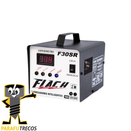 Carregador Bateria Inteligente 12e24v 10Ah Flach F30-12/24SR