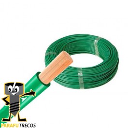 Fio flexível 10,0 mm verde (venda por metro)