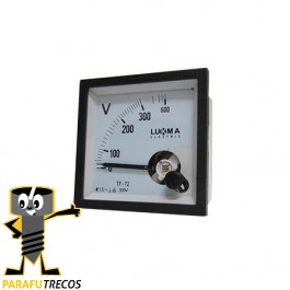 Voltímetro analógico 72 x 72 mm 300V LKV-72 18002