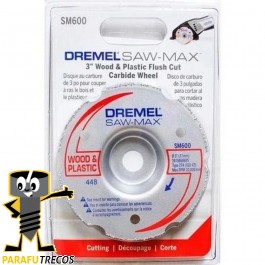 Disco Corte Rente SawMax DSM20 - Dremel DSM600 2615S600JA