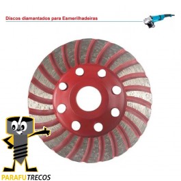 Disco Desbaste Concreto Diamantando 100x22mm Rocast 254,0001