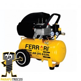 Compressor de Ar 2cv 220v 24lts 8,6pcm Ferrari CFC 8,6/24L