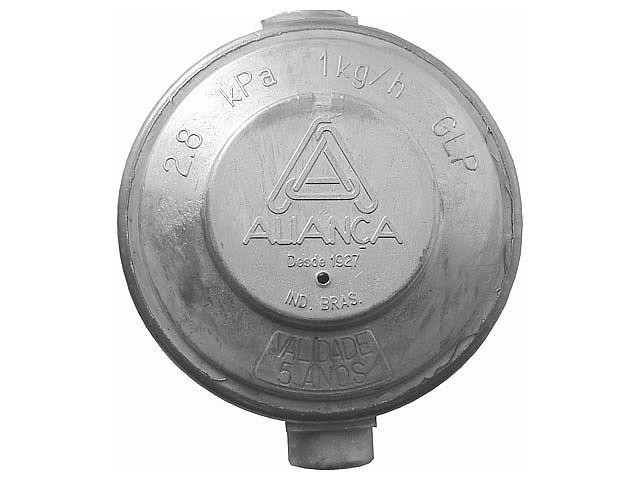 Regulador doméstico para gás instalação 01kg Ref. 503/02 BT CX10 - Aliança