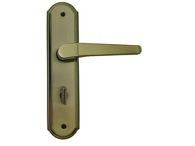 Fechadura Millenio alavanca para banheiro Ref. 1013BL - Aliança