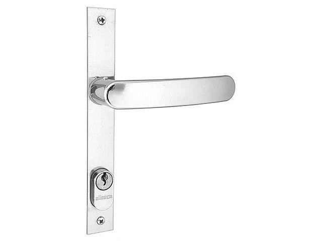 Fechadura perfil estreito 14,4mm alavanca interna Ref. F1400 IP - Aliança