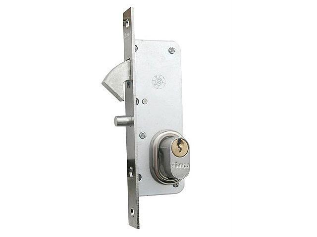 Fechadura bico papagaio porta correr alavanca Aliança Ref. F1300 CR - Aliança
