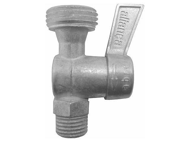 Registro para gás rosca 1/4" x 1/2" BSP Ref. 76517/2 BT - Aliança