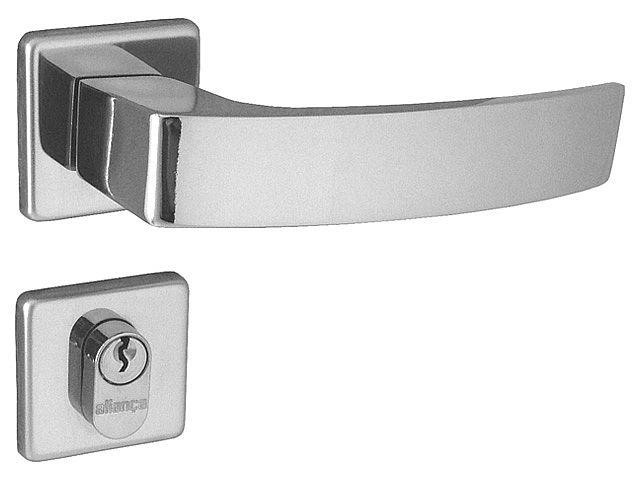 Fechadura Quadratta alavanca externa Ref. 4201 CR - Aliança