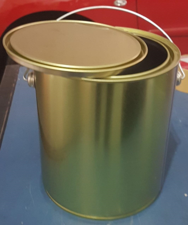 Lona plastica Amarela 1 x 4 metros (Venda por metro)