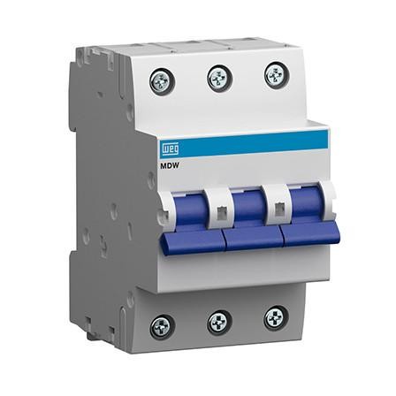 Disjuntor DIN 3P 80A MDW-C3-80 10075739