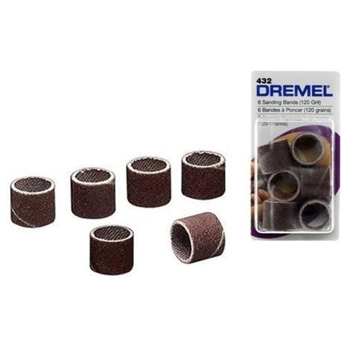 Kit Tubo Lixa 120 6pc Micro Retifica Dremel 432 *2615043232