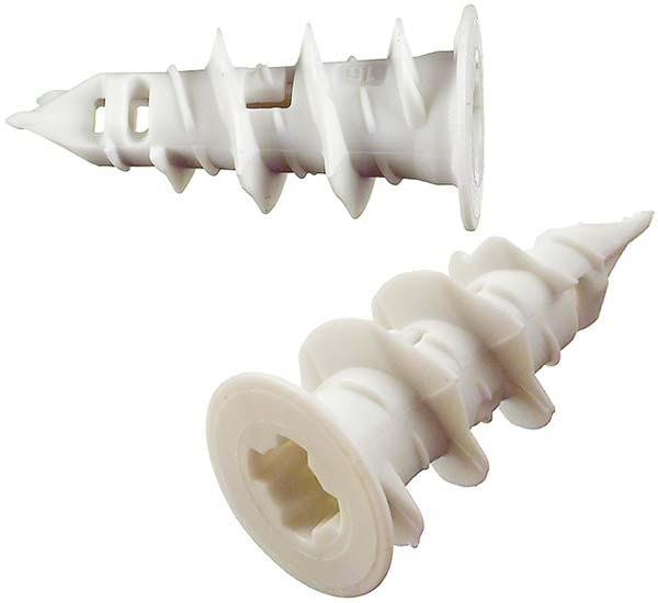 Bucha para Drywall/Gesso tipo parafuso