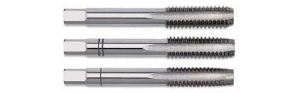 Macho manual seriado em aço rápido HSS UNC 1/8" X 40FPP 3P 22,0086