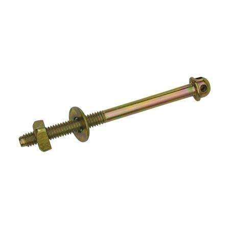 Parafuso para cama cabeça furada com arruela porca quadrada 5/16" x 120