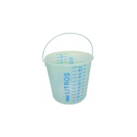 Balde graduado PVC 20L BGP20