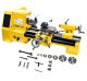 Puxador ABS alça Vialli 096 mm mogno/dourado 027012038