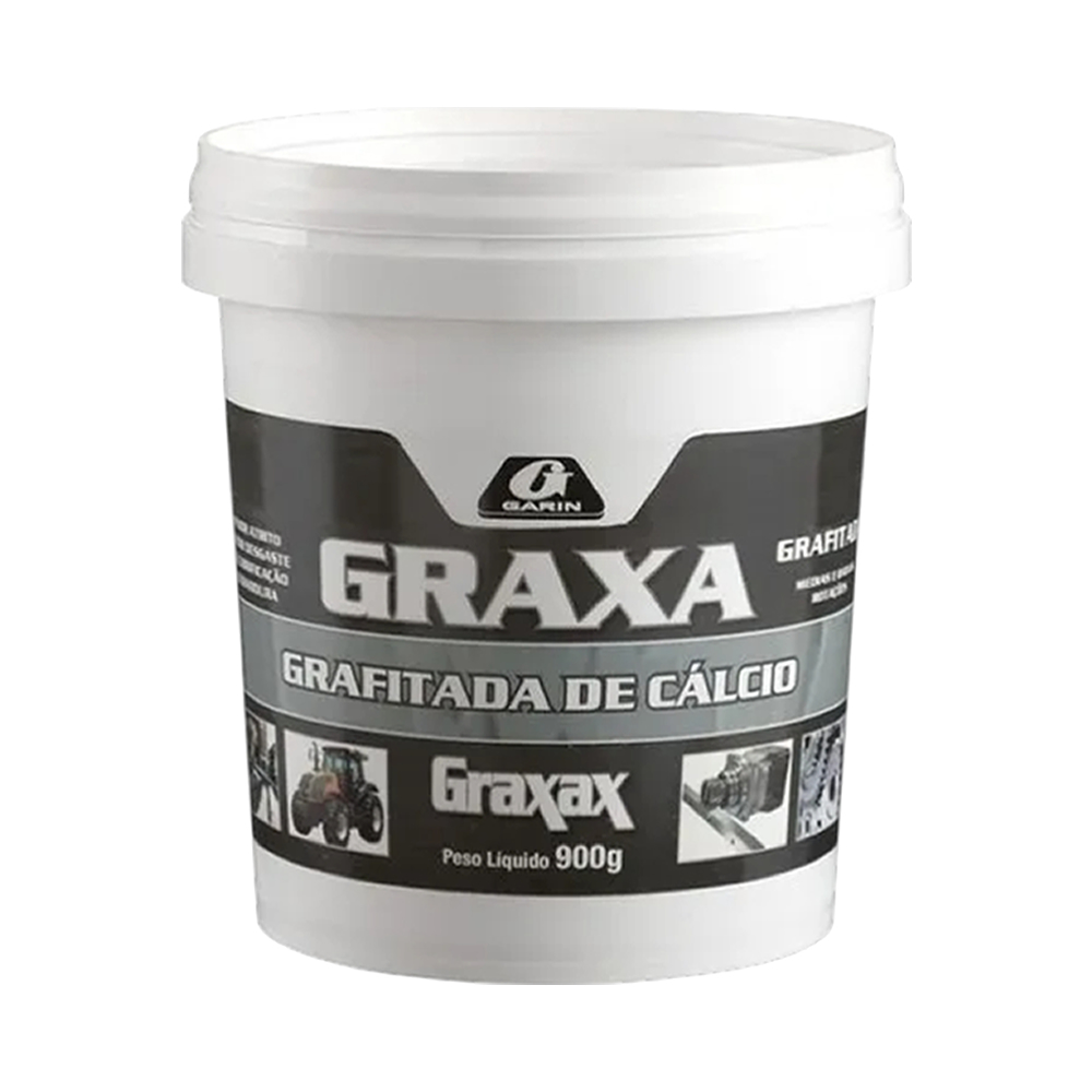 Graxa Grafitada de Cálcio Graxax 900g Garin