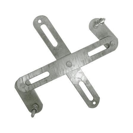 Suporte lustre em cruz com niple Spot