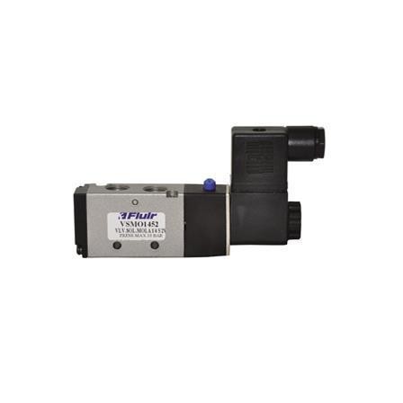 Válvula solenóide mola 24V 1/4" 5/2 vias VSMO1452-E4