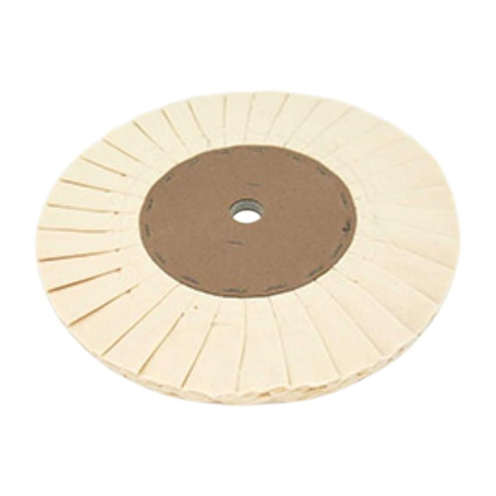 Disco Polimento 300mm Plissado Pano Branco Firme Medio