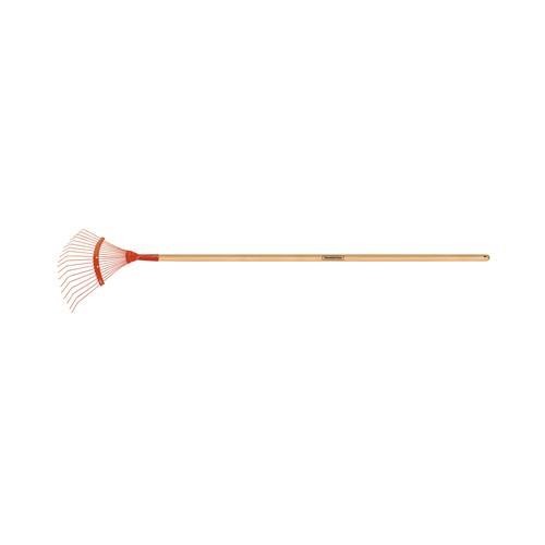 Vassoura arame fixo 18 dentes cabo de madeira 120 cm 77827/681