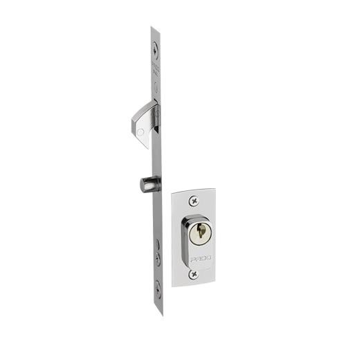 Fechadura para porta de correr Bico de papagaio 410 cromada