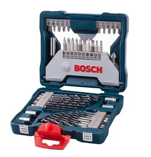 Kit Pontas e Brocas Titânio 43 Peças Bosch X-Line 26070174510