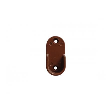 Suporte para cabide oblongo marrom 038006041