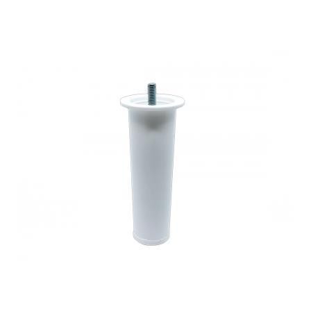 Pé armário com parafuso 5/16" branco 011001001
