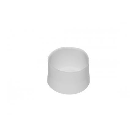 Ponteira PVC externa redonda branca 7/8" 015010000