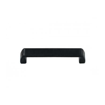 Puxador ABS alça arquivo 096 mm preto 028001000