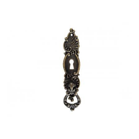 Puxador Colonial alça Napoli para chave 090 mm ouro velho 022007046