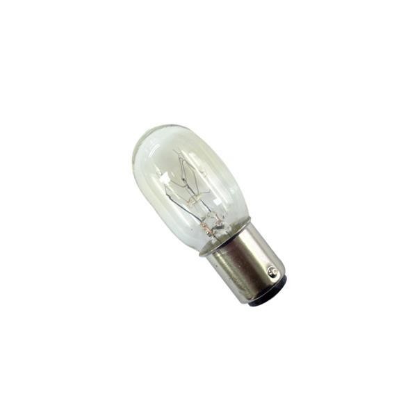Lâmpada incandescente máquina costura pino 15W 127V