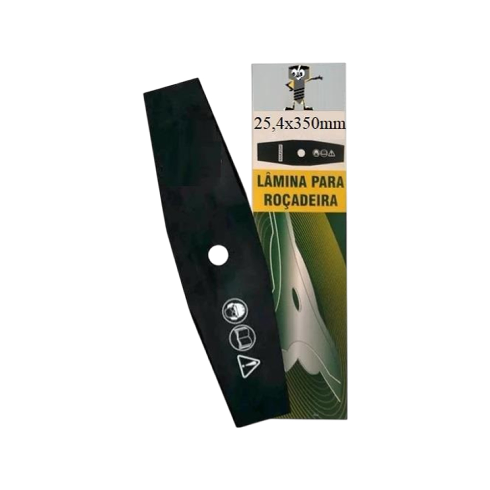 Lamina Rocadeira 2 Pontas 350mm Furo 25,4mm