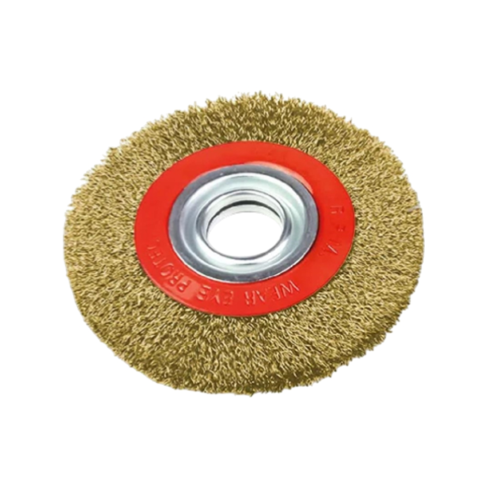 Escova Aco Circular Latonada Esmeril 152x25MM ROCAST 3190006