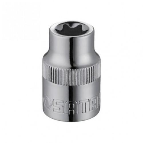 Soquete Torx Fêmea 3/8" Sata curto E4 ST12701SC