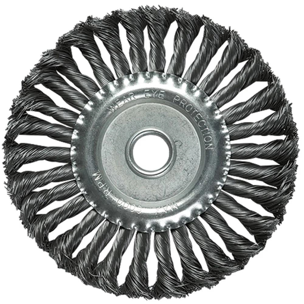 Escova Aco Circular Trancada Esmerilhadeira 4.1/2 ROCAST 319,0019