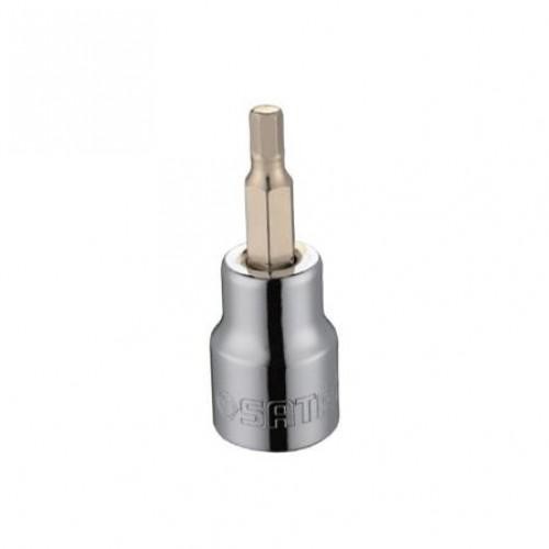 Soquete com Bit Allen 3/8" Sata curto 05 mm