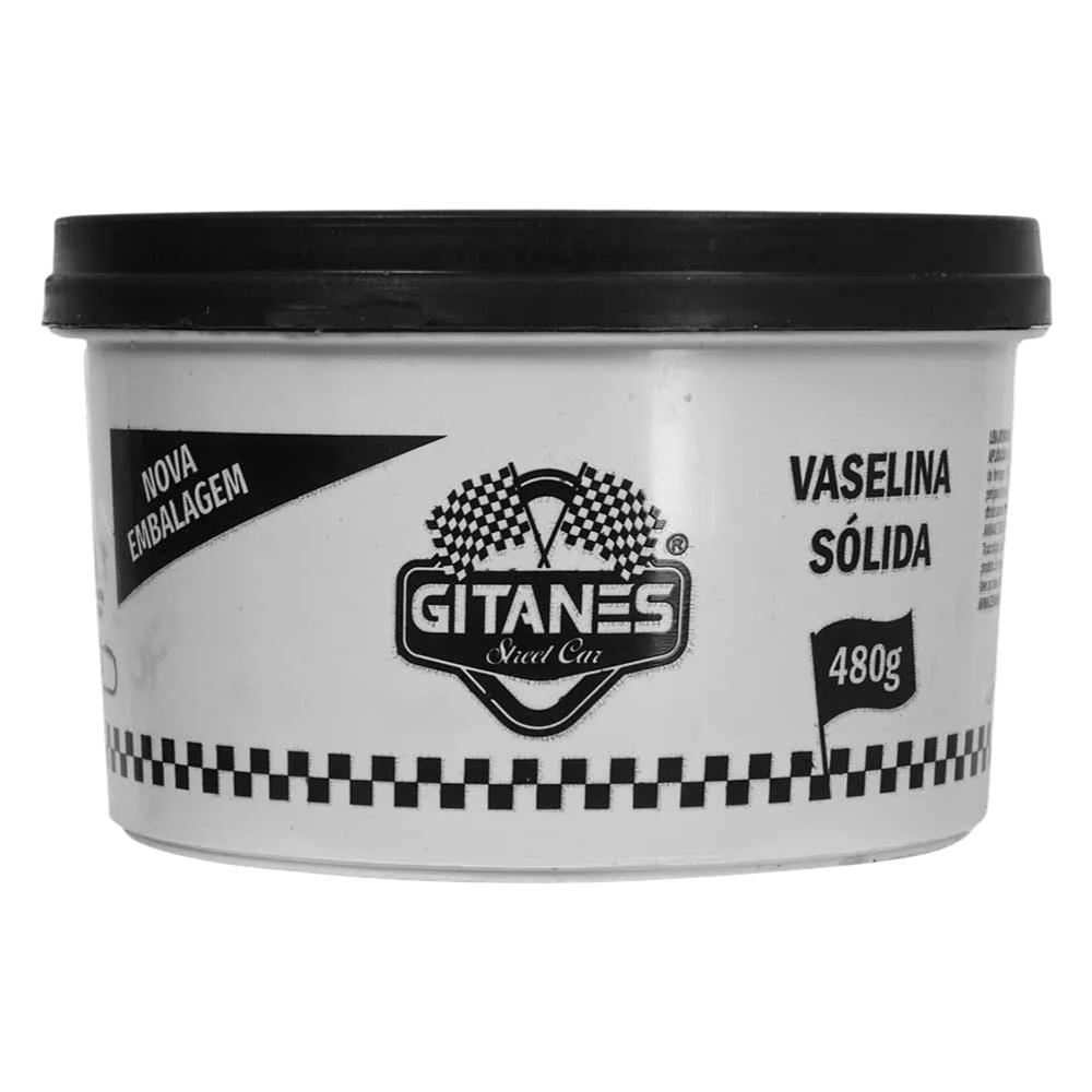Vaselina Sólida Lubrificante Industrial 480g Gitanes