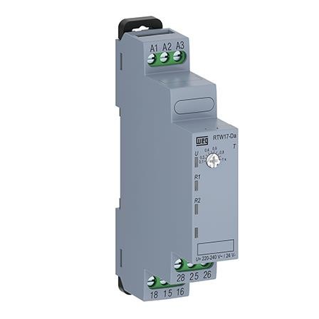 Relé de tempo 0,3 a 3S 24-220V RTW17-DA01U003SE40 13676594