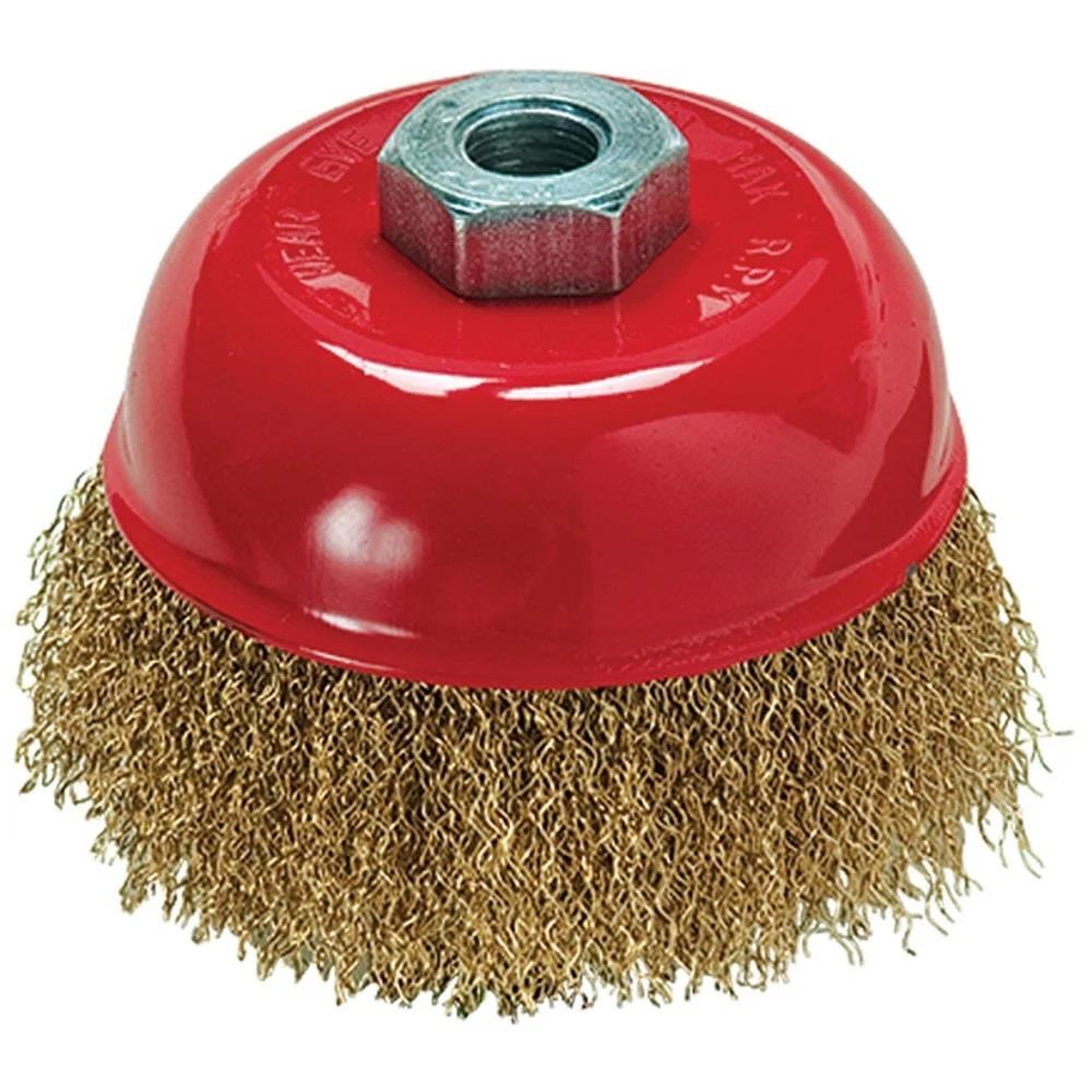 Escova Aco Copo Trancado Esmerilhadeira 150mm M14 MTX 746299