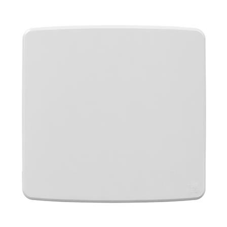Compose placa branca 4 x 4" cega branca 13295559
