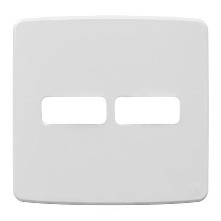 Compose placa branca 4 x 4" 2 posto 13295560