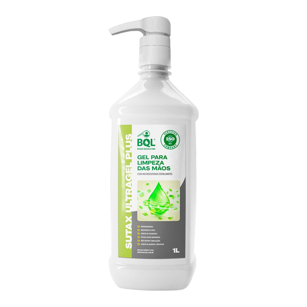 Gel Limpeza Mãos Sutax Ultra Gel Plus 1L Biolub